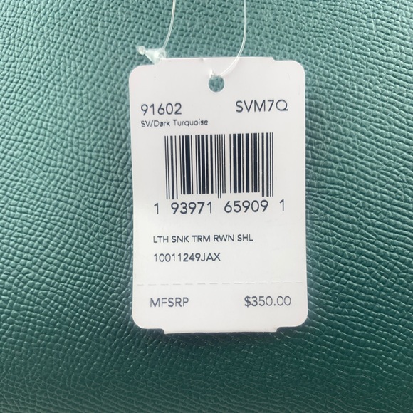 Coach Leather Snake trim Rowan Satchel - Picture 6 of 6